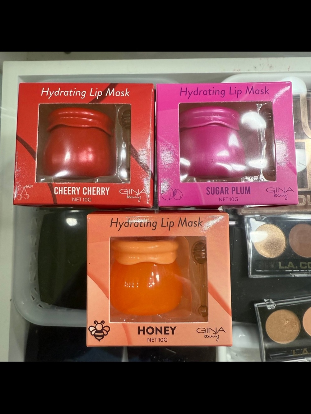Hydrating Lip Mask Balm - Honey, Cheery Cherry & Sugar Plum